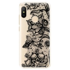 Plastové pouzdro iSaprio - Black Lace - Xiaomi Mi A2 Lite