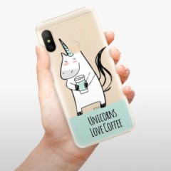 Plastové pouzdro iSaprio - Unicorns Love Coffee - Xiaomi Mi A2 Lite