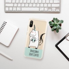 Plastové pouzdro iSaprio - Unicorns Love Coffee - Xiaomi Mi A2 Lite