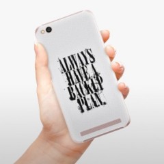 Plastové pouzdro iSaprio - Backup Plan - Xiaomi Redmi 5A