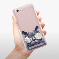 Plastové pouzdro iSaprio - Crazy Cat 01 - Xiaomi Redmi 5A