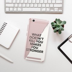 Plastové pouzdro iSaprio - Makes You Stronger - Xiaomi Redmi 5A