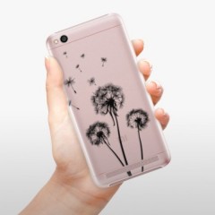Plastové pouzdro iSaprio - Three Dandelions - black - Xiaomi Redmi 5A