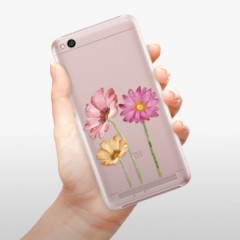 Plastové pouzdro iSaprio - Three Flowers - Xiaomi Redmi 5A