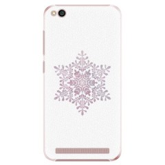 Plastové pouzdro iSaprio - Snow Flake - Xiaomi Redmi 5A