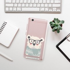 Plastové pouzdro iSaprio - Bear with Scarf - Xiaomi Redmi 5A