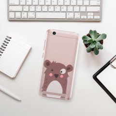 Plastové pouzdro iSaprio - Brown Bear - Xiaomi Redmi 5A