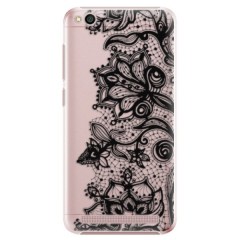 Plastové pouzdro iSaprio - Black Lace - Xiaomi Redmi 5A