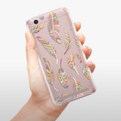 Plastové pouzdro iSaprio - Feather pattern 02 - Xiaomi Redmi 5A