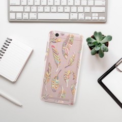 Plastové pouzdro iSaprio - Feather pattern 02 - Xiaomi Redmi 5A
