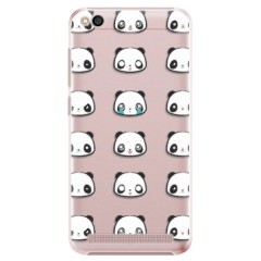 Plastové pouzdro iSaprio - Panda pattern 01 - Xiaomi Redmi 5A