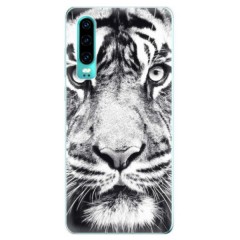 Odolné silikonové pouzdro iSaprio - Tiger Face - Huawei P30