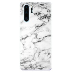 Odolné silikonové pouzdro iSaprio - White Marble 01 - Huawei P30 Pro