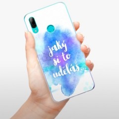 Odolné silikonové pouzdro iSaprio - Jaký si to uděláš - Huawei P Smart 2019