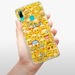 Odolné silikonové pouzdro iSaprio - Emoji - Huawei P Smart 2019