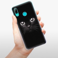 Odolné silikonové pouzdro iSaprio - Black Cat - Huawei P Smart 2019