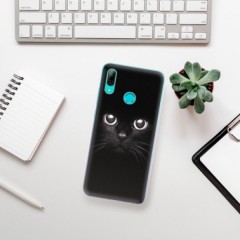 Odolné silikonové pouzdro iSaprio - Black Cat - Huawei P Smart 2019
