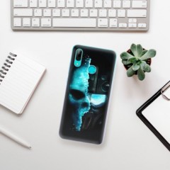 Odolné silikonové pouzdro iSaprio - Roboskull - Huawei P Smart 2019
