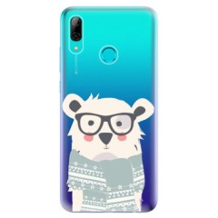 Odolné silikonové pouzdro iSaprio - Bear with Scarf - Huawei P Smart 2019