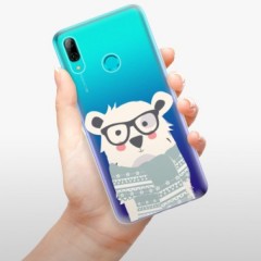 Odolné silikonové pouzdro iSaprio - Bear with Scarf - Huawei P Smart 2019