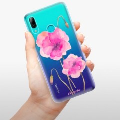 Odolné silikonové pouzdro iSaprio - Poppies 02 - Huawei P Smart 2019