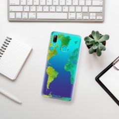 Odolné silikonové pouzdro iSaprio - Cold Map - Huawei P Smart 2019