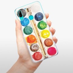 Odolné silikonové pouzdro iSaprio - Watercolors - Huawei P Smart 2019