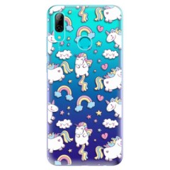 Odolné silikonové pouzdro iSaprio - Unicorn pattern 02 - Huawei P Smart 2019
