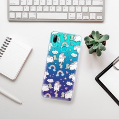 Odolné silikonové pouzdro iSaprio - Unicorn pattern 02 - Huawei P Smart 2019