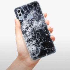 Odolné silikonové pouzdro iSaprio - Cracked - Huawei Honor 10 Lite