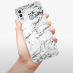 Odolné silikonové pouzdro iSaprio - White Marble 01 - Huawei Honor 10 Lite