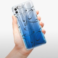 Odolné silikonové pouzdro iSaprio - Fancy - black - Huawei Honor 10 Lite