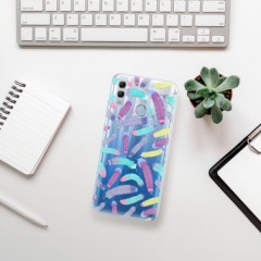 Odolné silikonové pouzdro iSaprio - Feather Pattern 01 - Huawei Honor 10 Lite