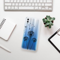Odolné silikonové pouzdro iSaprio - Three Dandelions - black - Huawei Honor 10 Lite
