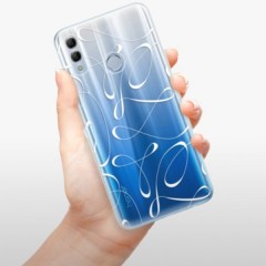 Odolné silikonové pouzdro iSaprio - Fancy - white - Huawei Honor 10 Lite