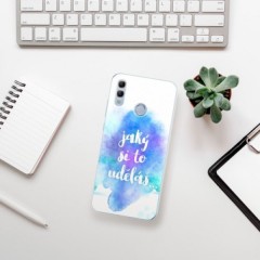 Odolné silikonové pouzdro iSaprio - Jaký si to uděláš - Huawei Honor 10 Lite