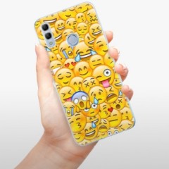 Odolné silikonové pouzdro iSaprio - Emoji - Huawei Honor 10 Lite