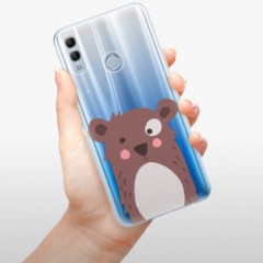 Odolné silikonové pouzdro iSaprio - Brown Bear - Huawei Honor 10 Lite