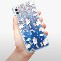 Odolné silikonové pouzdro iSaprio - Unicorn pattern 02 - Huawei Honor 10 Lite