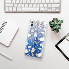 Odolné silikonové pouzdro iSaprio - Unicorn pattern 02 - Huawei Honor 10 Lite