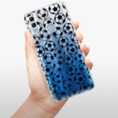 Odolné silikonové pouzdro iSaprio - Football pattern - black - Huawei Honor 10 Lite