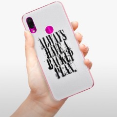 Plastové pouzdro iSaprio - Backup Plan - Xiaomi Redmi Note 7