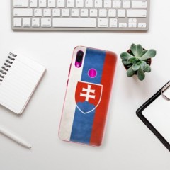 Plastové pouzdro iSaprio - Slovakia Flag - Xiaomi Redmi Note 7