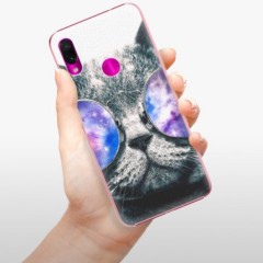 Plastové pouzdro iSaprio - Galaxy Cat - Xiaomi Redmi Note 7