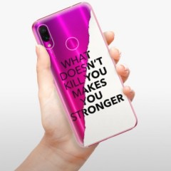 Plastové pouzdro iSaprio - Makes You Stronger - Xiaomi Redmi Note 7