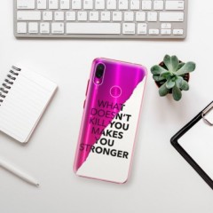 Plastové pouzdro iSaprio - Makes You Stronger - Xiaomi Redmi Note 7