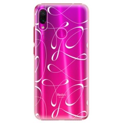 Plastové pouzdro iSaprio - Fancy - white - Xiaomi Redmi Note 7