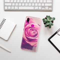 Plastové pouzdro iSaprio - Pink Rose - Xiaomi Redmi Note 7