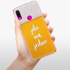 Plastové pouzdro iSaprio - Jdu na jedno - Xiaomi Redmi Note 7