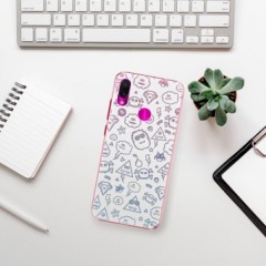 Plastové pouzdro iSaprio - Funny Clouds - Xiaomi Redmi Note 7